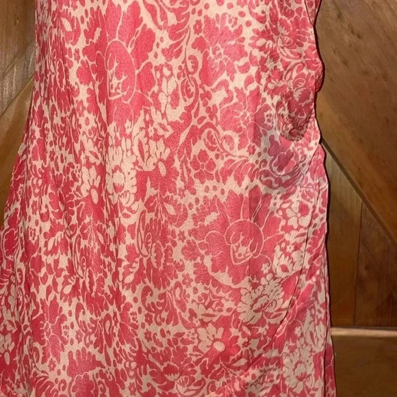 Sundance Silk Peach Dress- Small - Picture 3 of 9